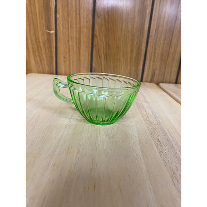 Sierra Green by Jeannette Flat Bottom Tea Cup