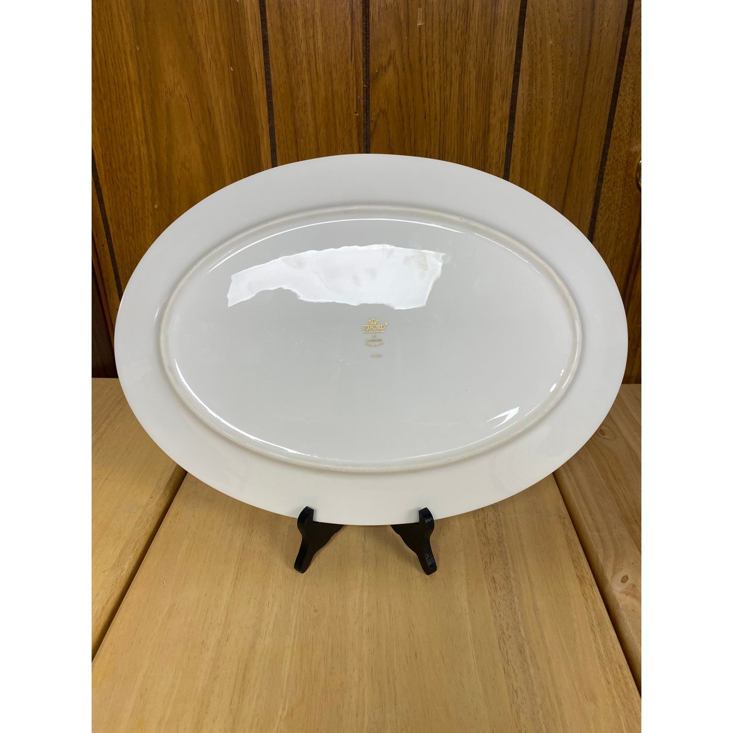 Oxford Oval Serving Platter Lexington Bone China