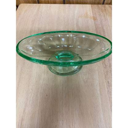 Uranium Glass Banana Split Bowl