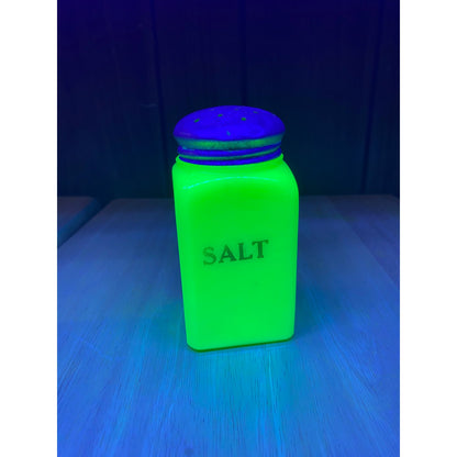 Jadite by McKee Salt Shaker