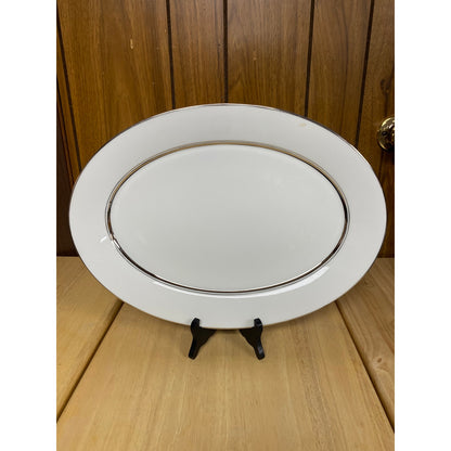 Oxford Oval Serving Platter Lexington Bone China