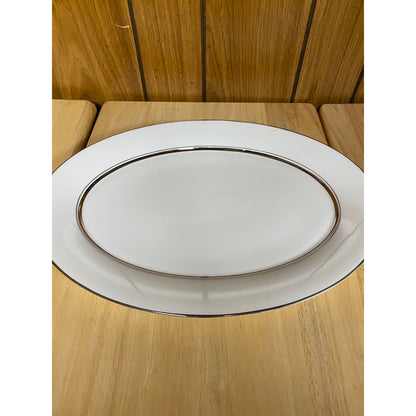 Oxford Oval Serving Platter Lexington Bone China