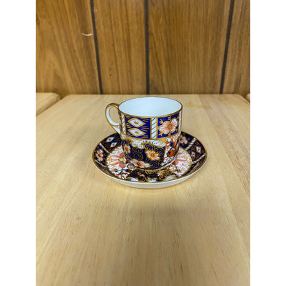 1927 Royal Crown Derby Imari 2451 Espresso Cup & Saucer