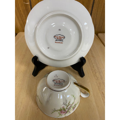 Rosalinde Flat Cup & Saucer by Haviland