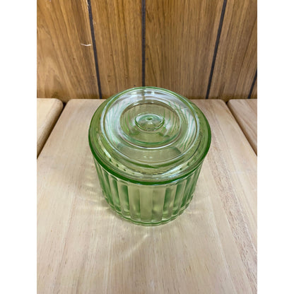 Uranium Glass 1930s by Anchor Hocking