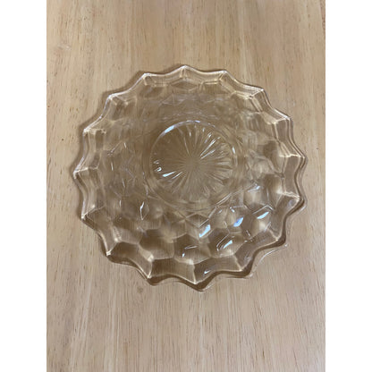 American Clear Bread Plate by Fostoria