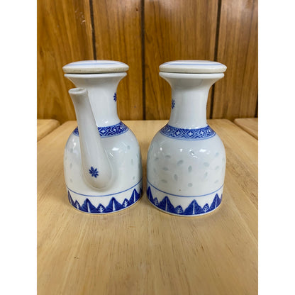 Set of Sake Bottles w/ Lid