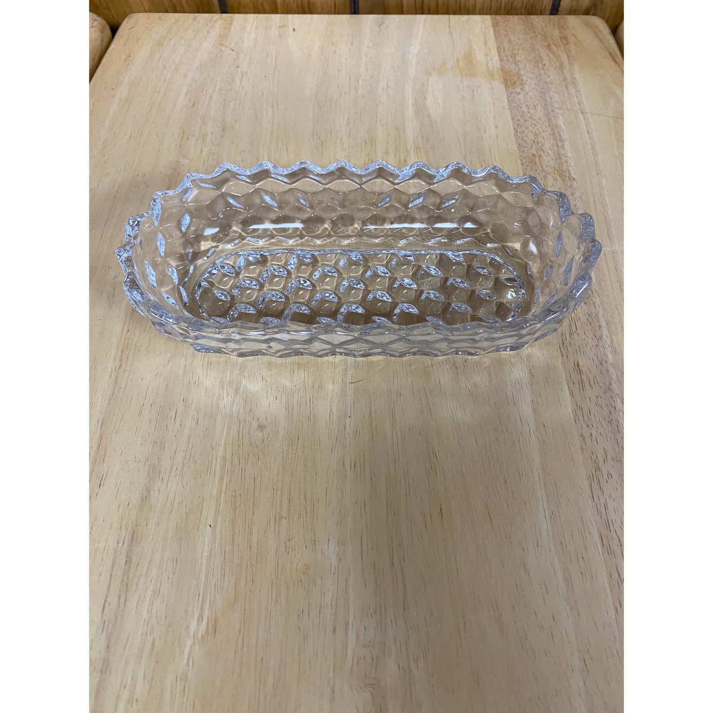 American Clear Pickle Dish