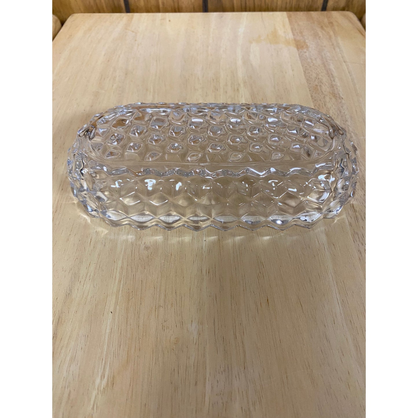 American Clear Pickle Dish