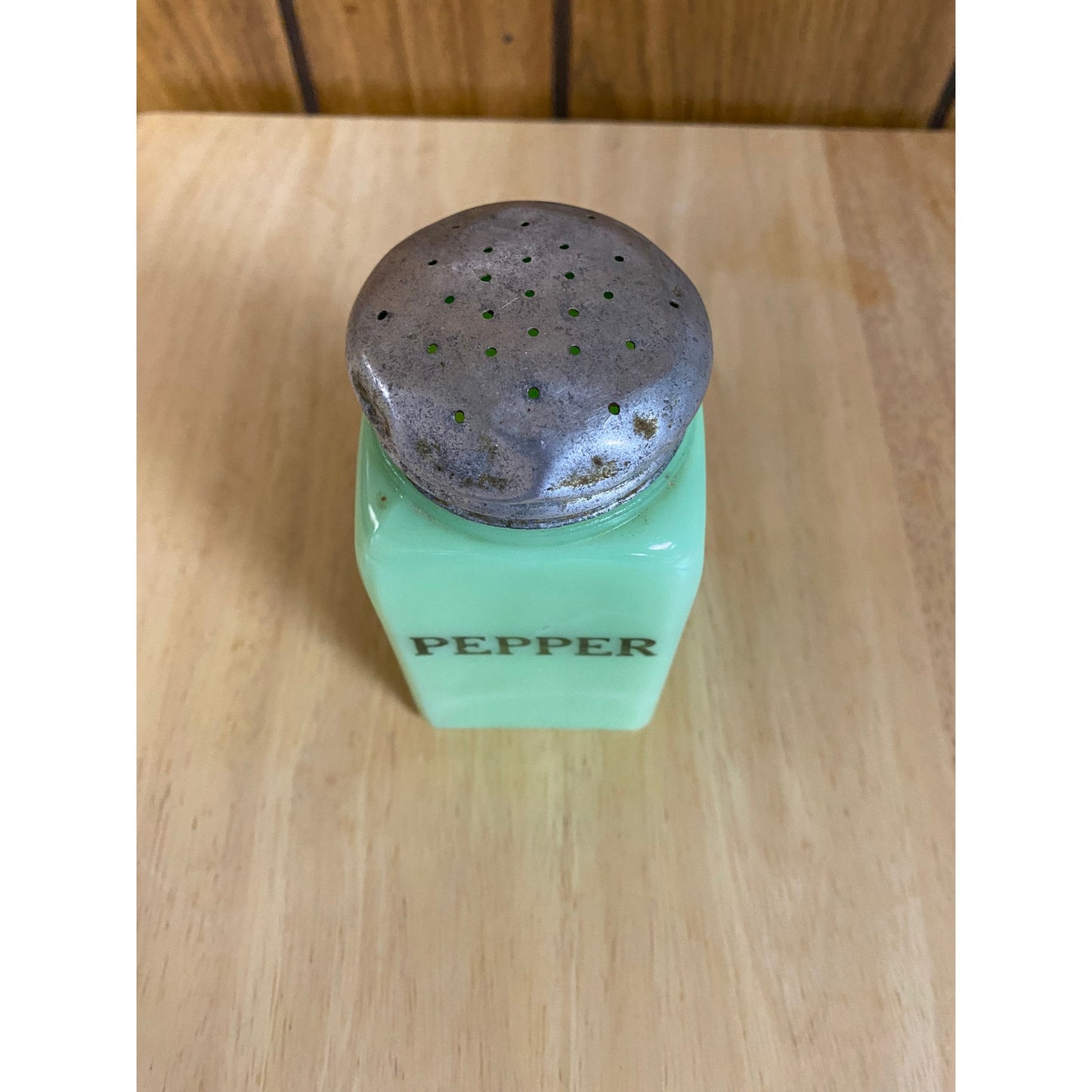 Jadite by McKee Pepper Shaker