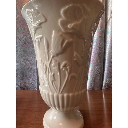 Lenox raised poppies Vase