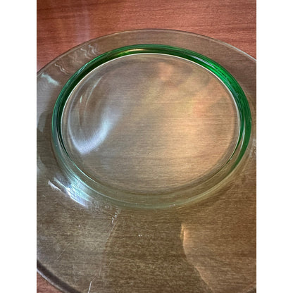 Vintage 7 3/8” uranium glass plate