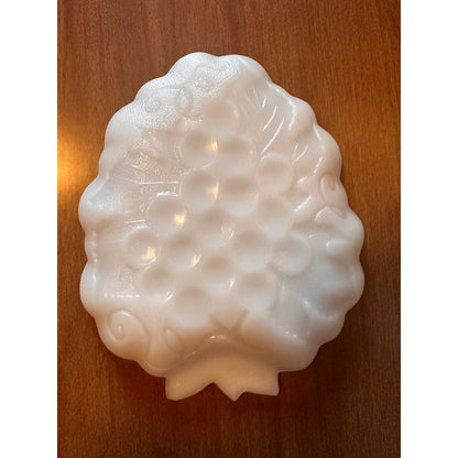 Hazel Atlas Milk glass candy or relish dish