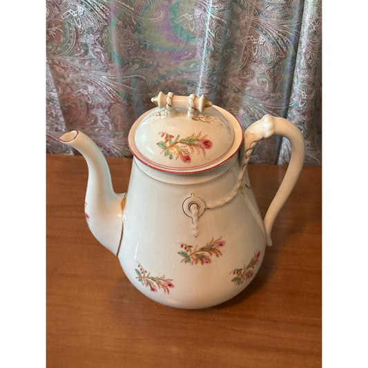 Haviland Moss Rose Coffee Pot & Lid