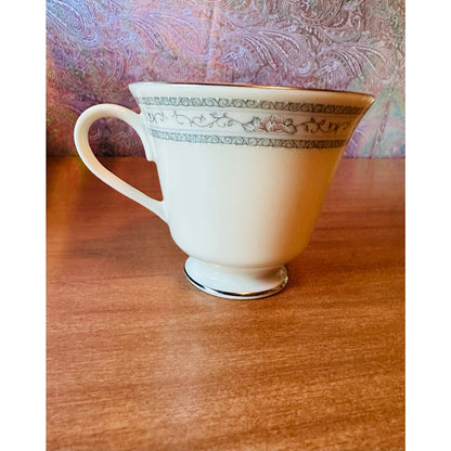 Vintage 3 1/8” footed cup Charleston by Lenox