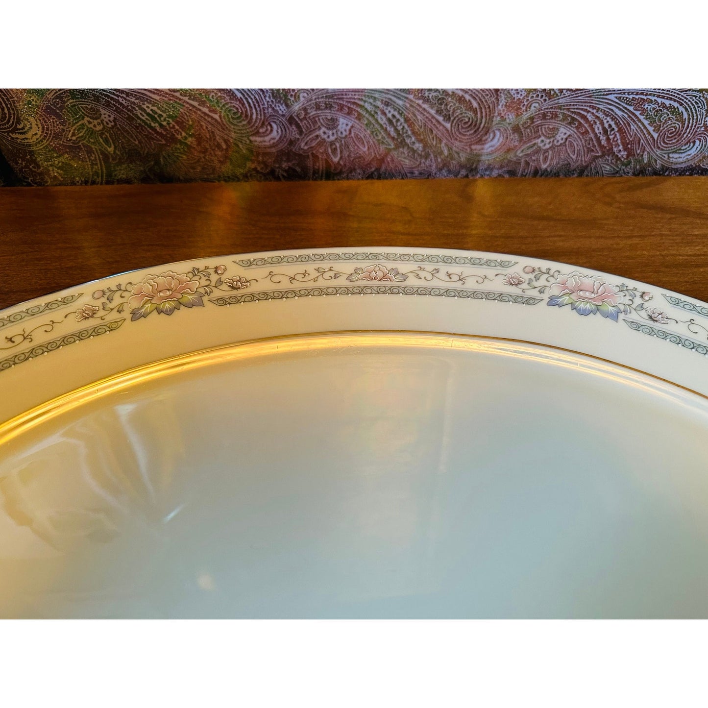 Vintage 16” Oval platter Charleston by Lenox