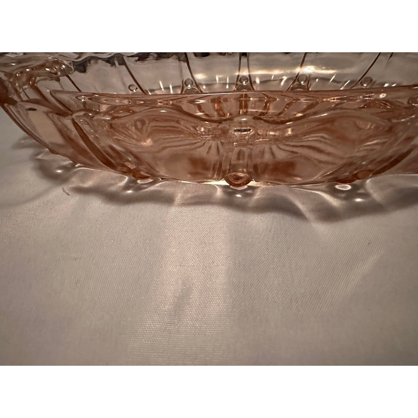 Vintage Anchor Hawking pink oyster and pearl relish dish