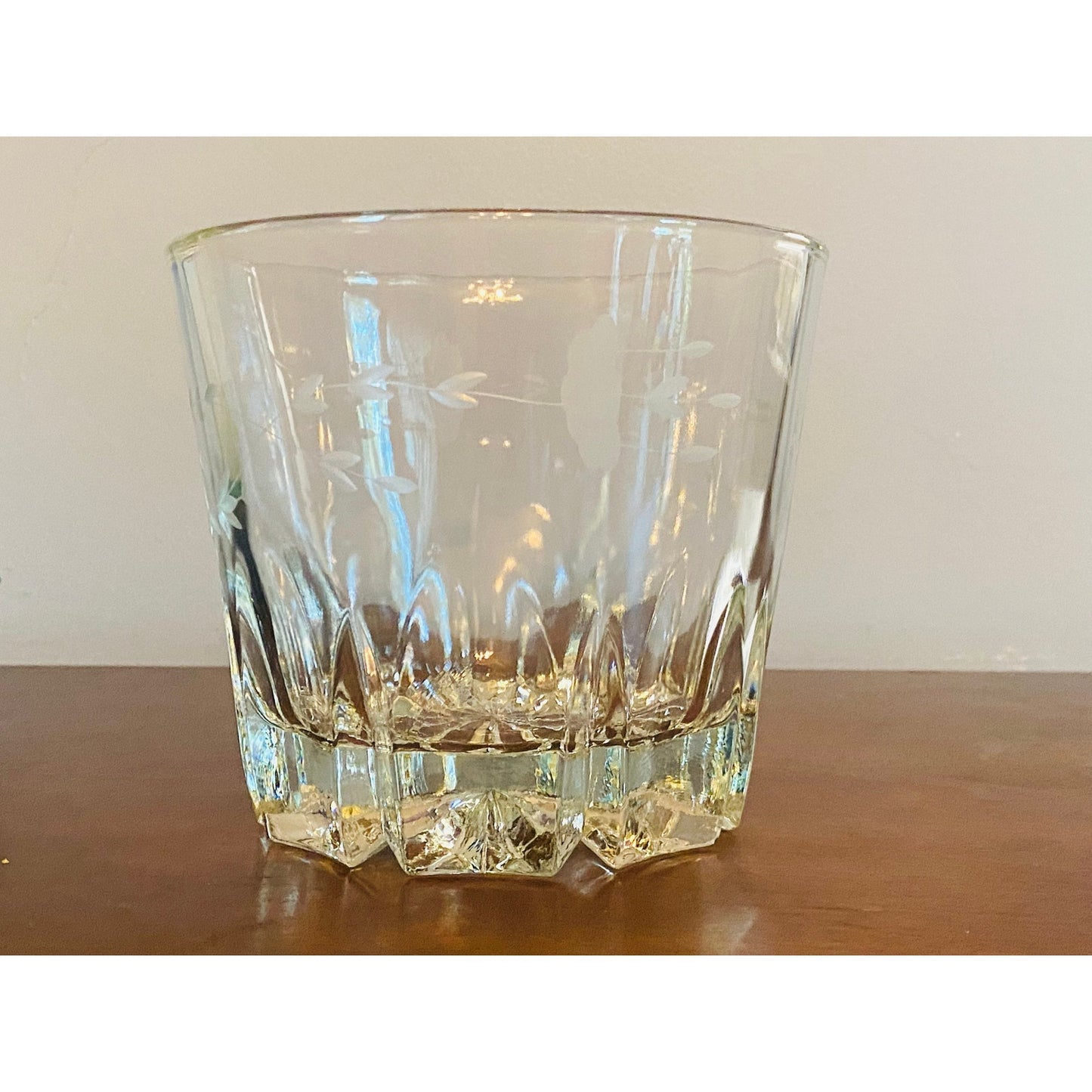 Princess house ice bucket heritage pattern lead crystal