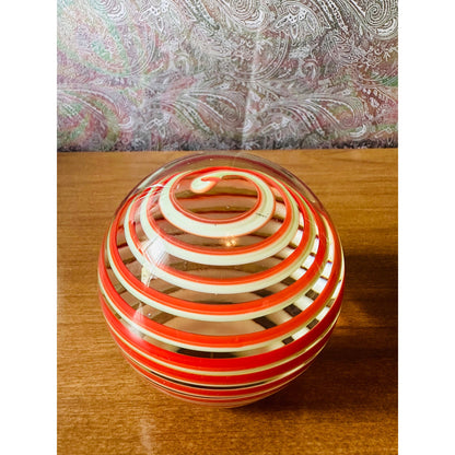 Vintage Arte Murano IceT paperweight