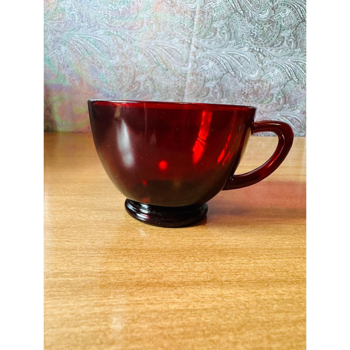 Vintage Anchor Hocking Royal Ruby snack/punch cup