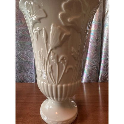 Lenox raised poppies Vase