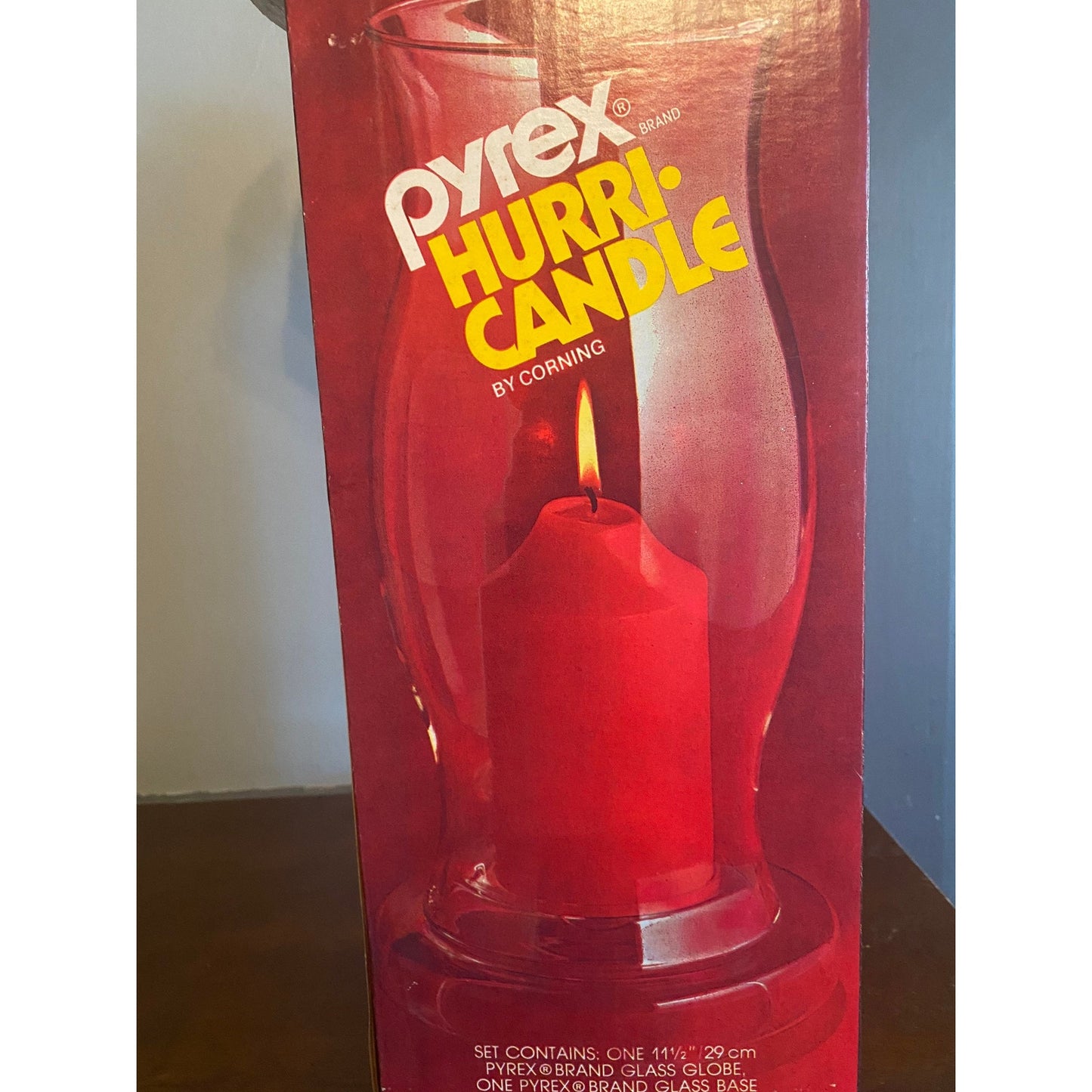 Pyrex Hurri-candle by Corning