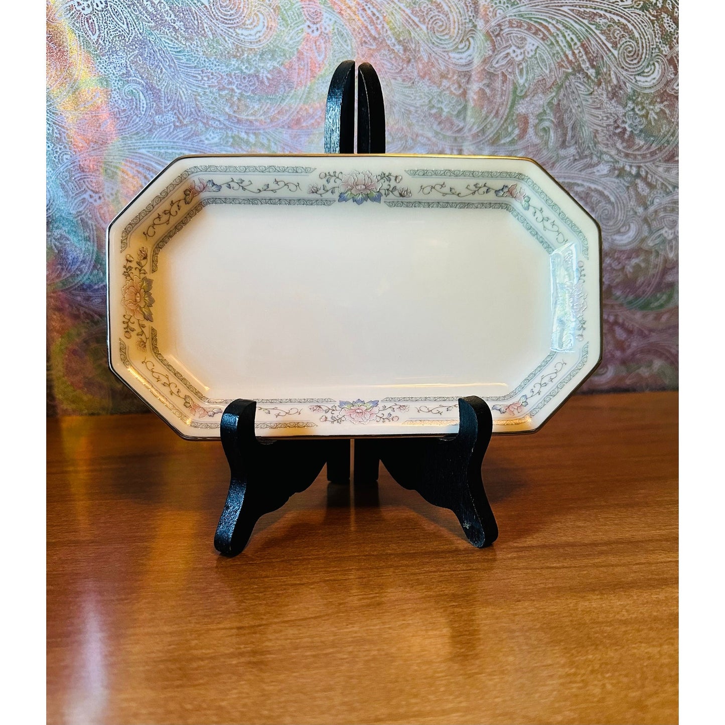 Vintage 7 1/2” butter tray Charleston by Lenox