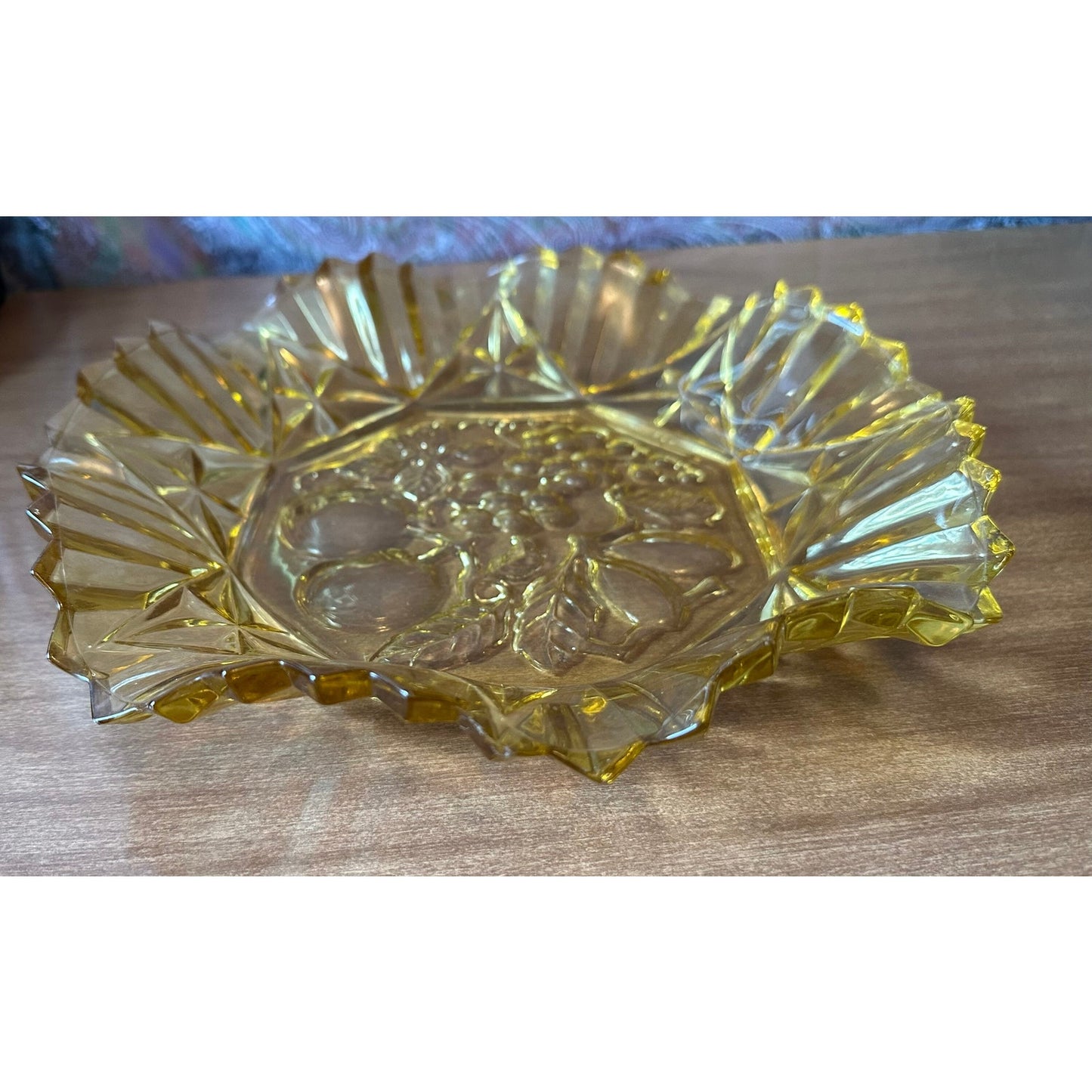 Vintage 11” Federal glass platter