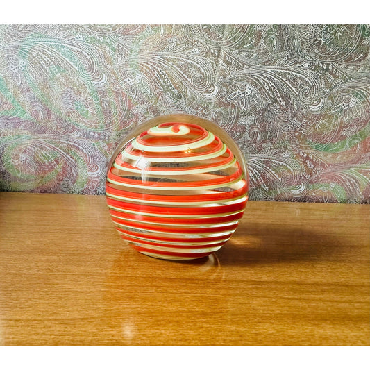 Vintage Arte Murano IceT paperweight