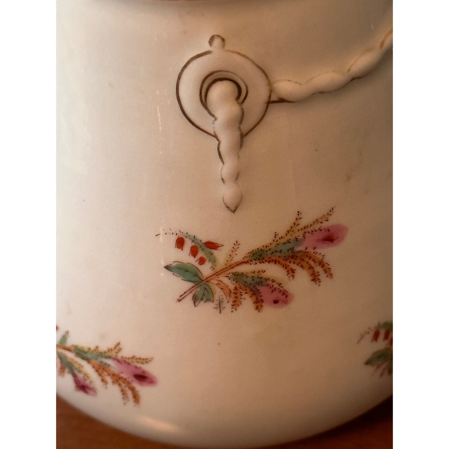 Haviland Moss Rose Coffee Pot & Lid