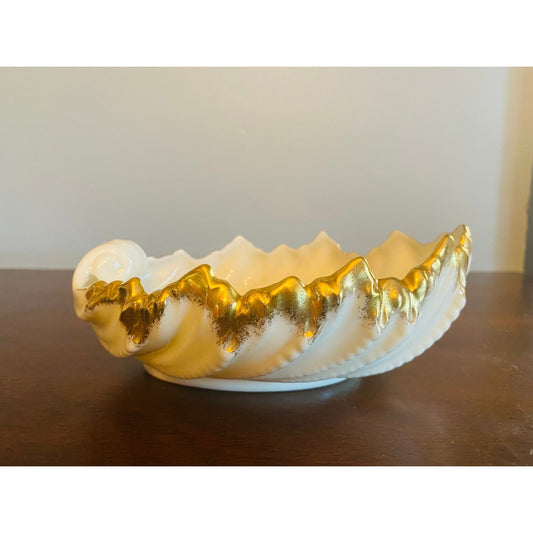 Vintage Lenox Acanthus leaf candy dish