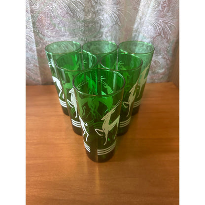 Hazel atlas, Collins glasses, set of six