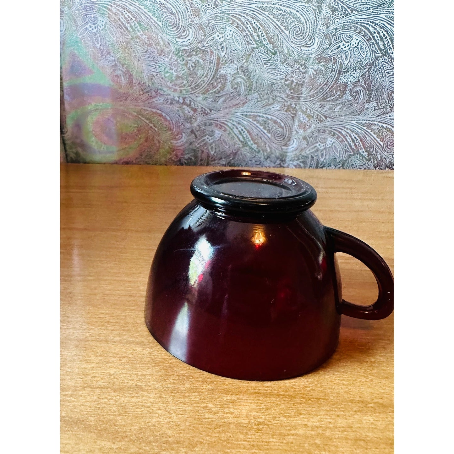 Vintage Anchor Hocking Royal Ruby snack/punch cup