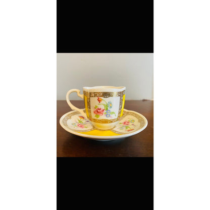 Vintage 1985 Avon European Tradition cup and saucer Collection Germany Circa 1700