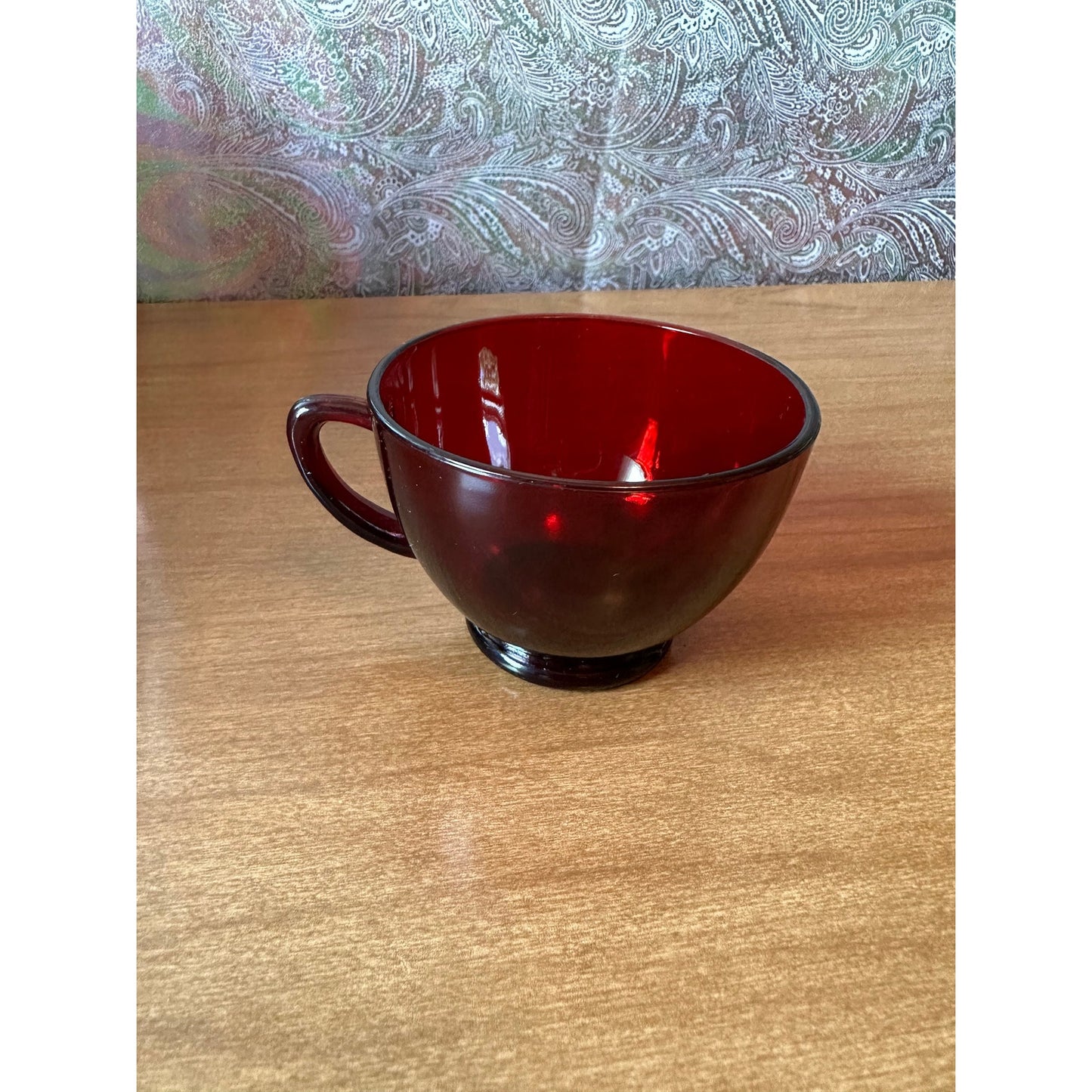 Vintage Anchor Hocking Royal Ruby snack/punch cup