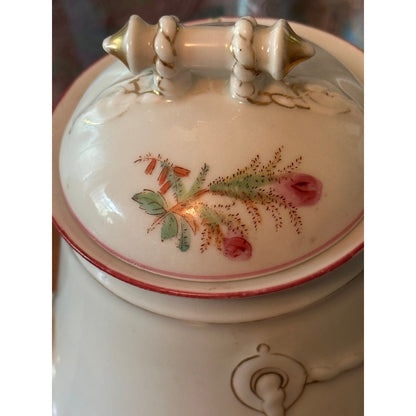 Haviland Moss Rose Coffee Pot & Lid