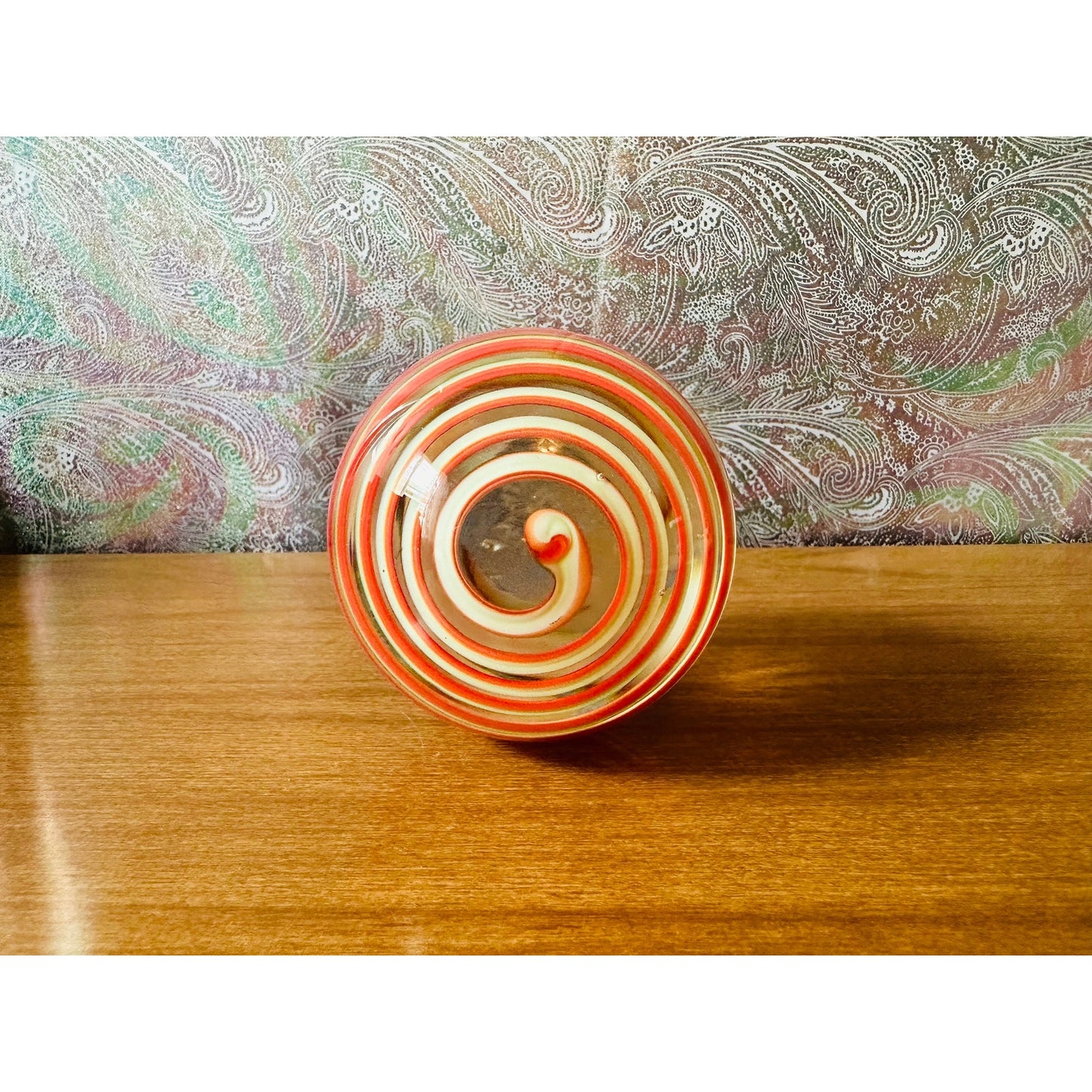 Vintage Arte Murano IceT paperweight