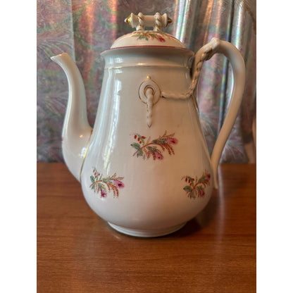 Haviland Moss Rose Coffee Pot & Lid